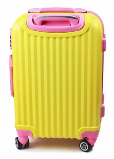Cestovní kufr skořepinový  20" 22-200ZR žlutý-8